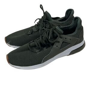 PUMA Electron Street Sneakers Mens 10.5 Green Forest Night Mesh Athletic Running